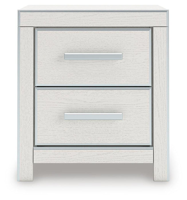 Zuraleus California King Upholstered Bed, Dresser, Mirror, Chest and Nightstand