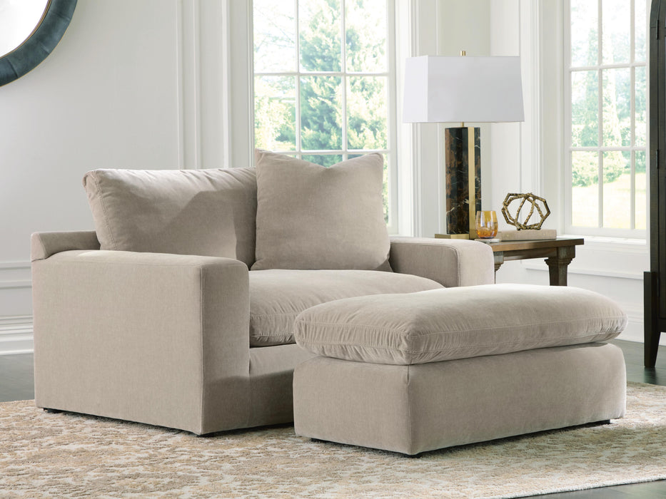 Maxton Heights Oversized Chair and Ottoman
