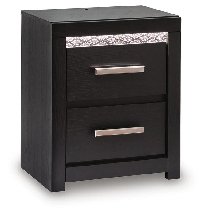 Shoralli Two Drawer Night Stand