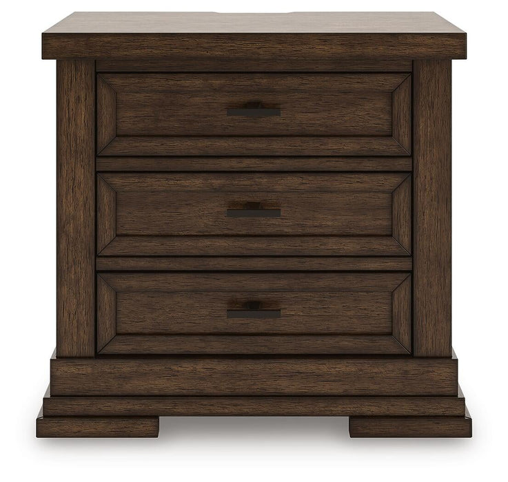 Taffenbrook Three Drawer Night Stand