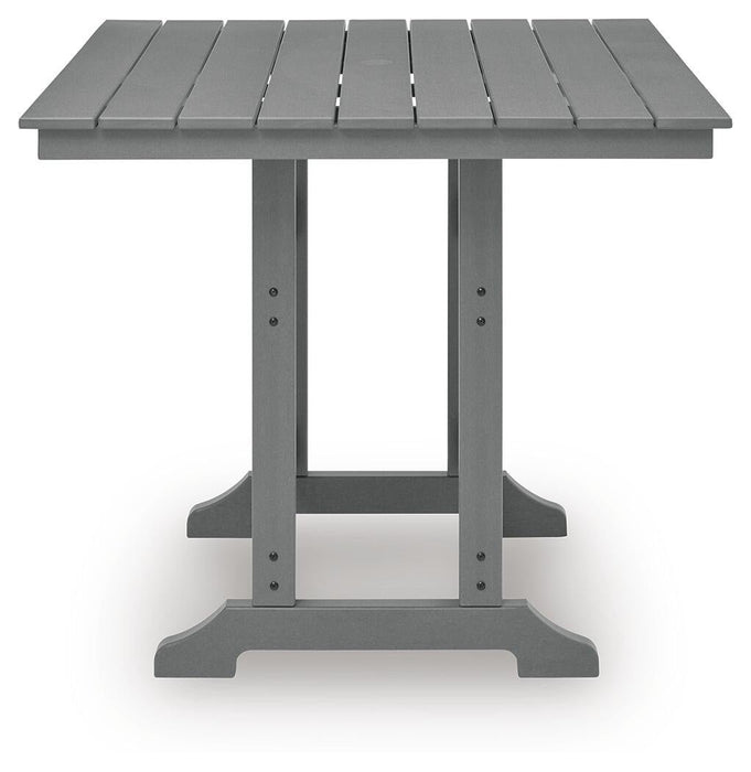 Sanctuary Beach Square Counter TBL w/UMB OPT