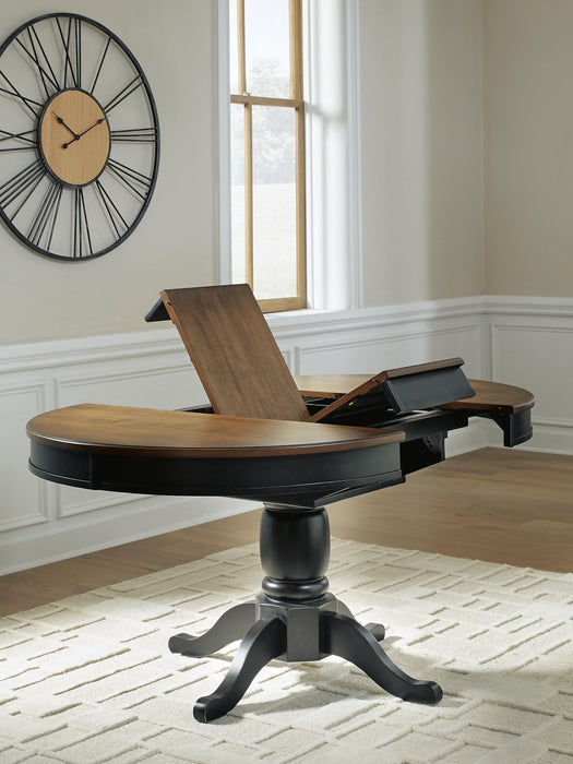Clorazi Oval DRM Butterfly EXT Table