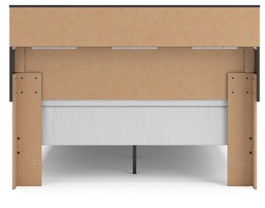 Broachmyn Queen Bookcase Panel Bed
