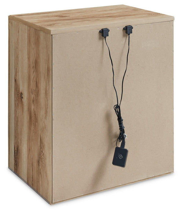 Hyanna Queen Panel Storage Bed with 2 Under Bed Storage Drawer, Dresser, Mirror and Nightstand