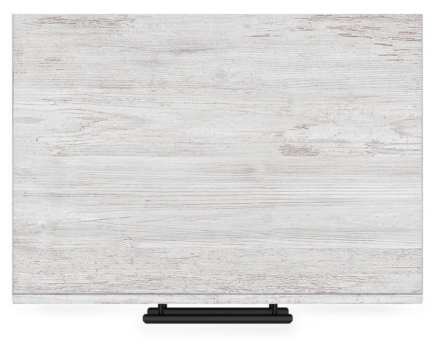 Cayboni Full Panel Bed with Mirrored Dresser and Nightstand