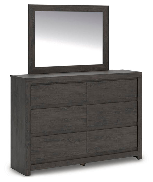 Parlayon King Panel Bed, Dresser and Mirror