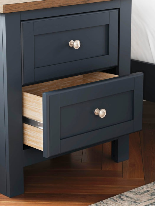Landocken Full Panel Headboard, Dresser, Mirror and Nightstand