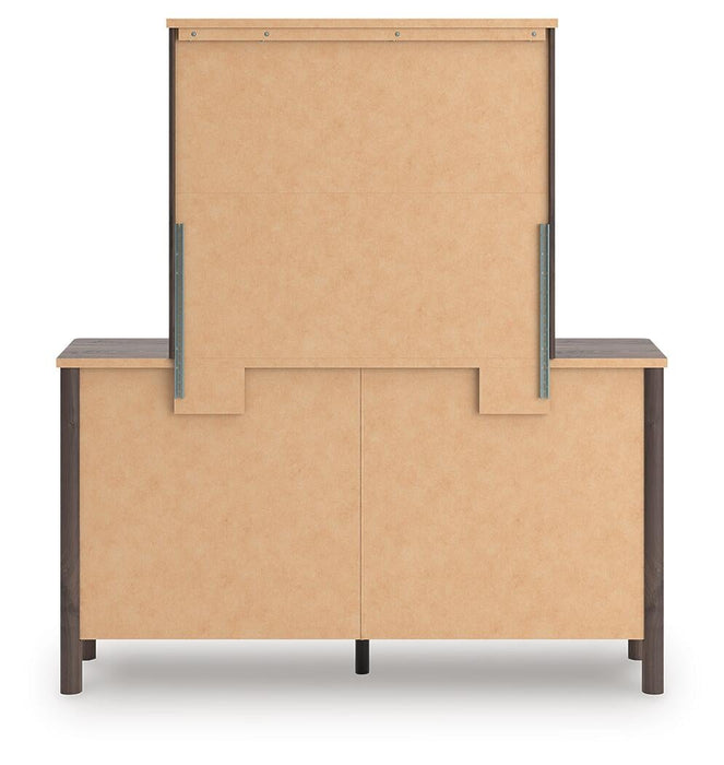 Cadmori Full Panel Platform Bed, Dresser, Mirror, Chest and Nightstand