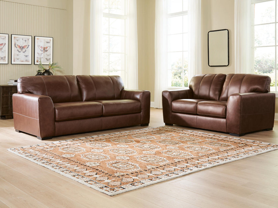 Mossano Sofa and Loveseat