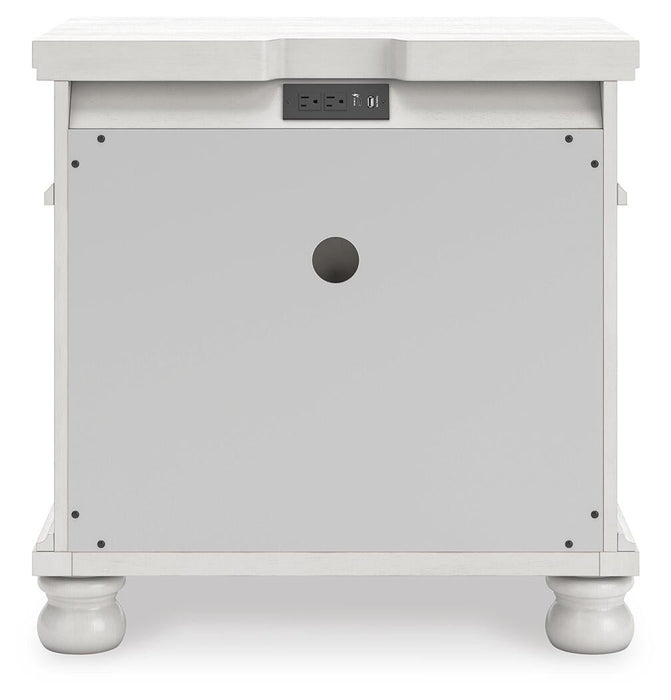 Chadworth Queen Poster Bed, Dresser, Mirror and Nightstand
