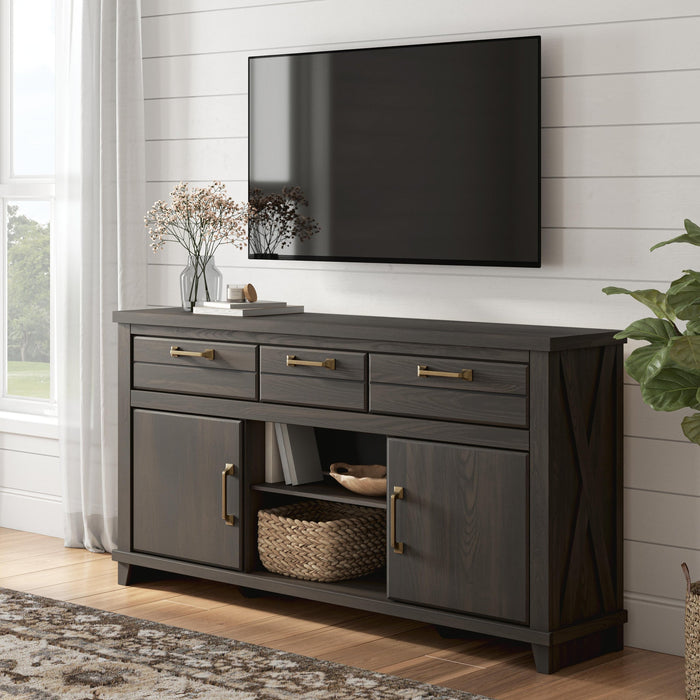 Brazen Valley XL TV Stand w/Fireplace Option