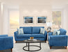Venus Indigo Sofa and Loveseat